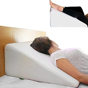 lot 8512 image: Cushy Form Formed Pillow, Triangle