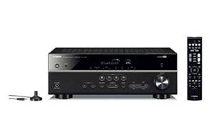 lot 38 image: YAMAHA RX-V385 5.1-Channel 4K Ultra HD AV Receiver with Bluetooth