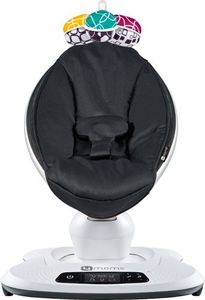 lot 714 image: 4moms - mamaRoo�4 infant seat - Black Classic
