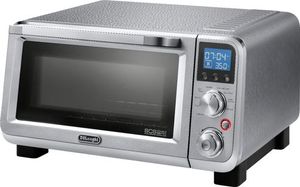lot 827 image: DeLonghi - Livenza Convection ToasterPizza Oven - Silver