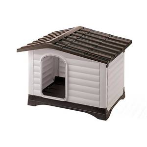 lot 844 image: Ferplast Dog Villa Medium Dog House w Folding Porch