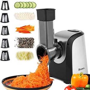 lot 3429 image: HOMDOX PROFESSIONAL SALAD MAKER ELECTRIC SLICER SHREDDER MODEL NO BH6616
