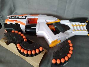 lot 3484 image: Nerf Ultra One Motorized Blaster Farthest Blasting 25 Nerf Ultra Darts Mar.1,20