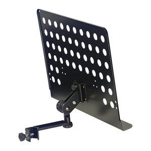 lot 3562 image: Stagg Universal Clamp-On Music Stand Large