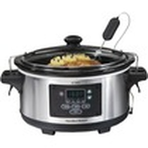 lot 3578 image: Hamilton Beach 33969 Set & Forget Digital 6 Qt Programmable Slow Cooker Crockpot