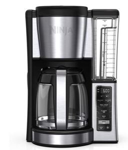 lot 820 image: NINJA COFFEE MAKER 120V E197998 BLACK