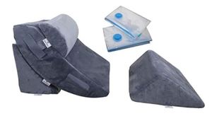 lot 3470 image: Luxe Casa 4 Pcs Orthopedic Snore Pillows