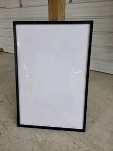 lot 48705 image: Poster Photo Picture Frames - 24 X 36 Inches, 2-pack, Black
