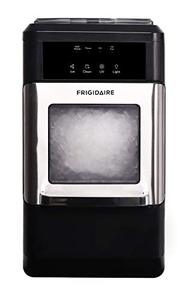 lot 48748 image: FRIGIDAIRE EFIC235-AMZ Countertop Crunchy Chewable Nugget Ice Maker, 44lbs per Day, 12 x 17 x 19 inches
