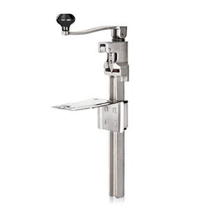 lot 48789 image: New Star Foodservice 7006841 #1 Manual Table Can Opener with Plated Steel Base For Cans Up to 11�� Tall