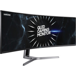 lot 4205 image: SAMSUNG Class Wide Screen QLED Gaming Quantum Dot Monitor