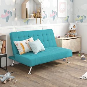 lot 4229 image: DHP Milo Kids Sofa Futon