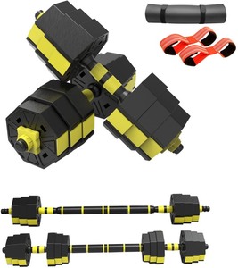 lot 4200 image: MESIXI Adjustable Dumbbell Barbell Set
