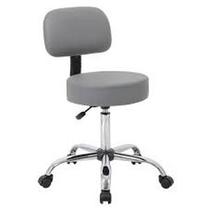 lot 4207 image: Mid Back Office Swivel Stool