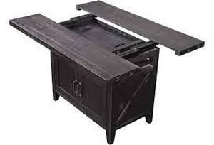 lot 4219 image: Modus Furniture Yosemite Counter Height Extension Table
