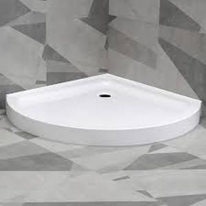 lot 4228 image: Ove Decors Corner Shower Base Standard Drain