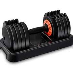 lot 4241 image: Adjustable Dumbbell Set