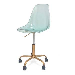 lot 4551 image: Mainstays Acrylic Rolling Chair