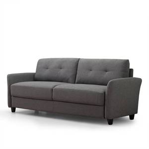 lot 4573 image: Zinus Ricardo 3 Seat Upholstered Sofa