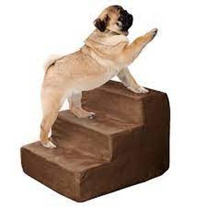 lot 4503 image: PETMAKER Hard Foam Pet Stairs