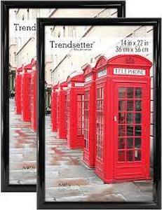 lot 4521 image: Fancy MCS Trendsetter Poster Frames