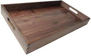 lot 4532 image: FSC Wooden Furniture Handmade Tray