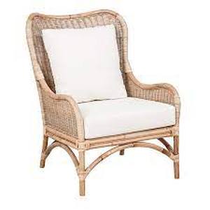 lot 4587 image: Jeffan Sheridan Rattan Occasional Chair