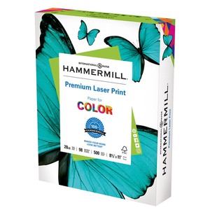 lot 37009 image: Paper Hammermill White, Printer Paper, Approximately 500 sheets.  Retails for $19.10