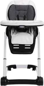 lot 37017 image: Graco Blossom 6 in 1 Convertible High Chair, Studio, 22.5x41x29 Inch - Retails $154.99