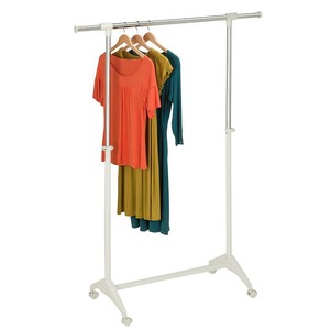 lot 37024 image: Honey-Can-Do Modern White Garment Rack - Retails for $32.40