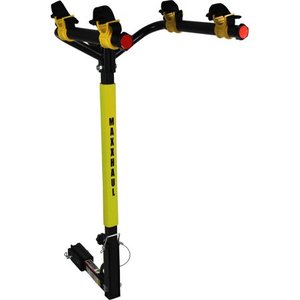 lot 37047 image: MaxxHaul 50025 Hitch Mounted 2-Bike Rack-100 lb Capacity - Retails for $67.99