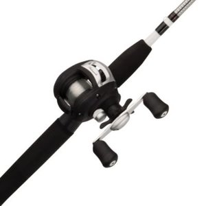 lot 37161 image: Shakespeare Alpha Medium 6 Low Profile Fishing Rod and Bait Cast Reel Combo (2 Piece) - Retails for $37.88