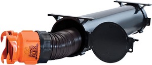 lot 37171 image: DW SH-5546-BK Super-Tube Sewer Hose Carrier - 46 - Retails for $39.18