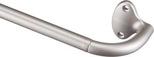 lot 37120 image: Room Darkening Blackout Curtain Rod - 48 to 88, Nickel