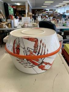 lot 8 image: Lobster Covered Seafood Boil Pot