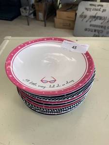 lot 45 image: Barbie 45th Anniversary Plates