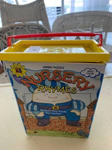 lot 60 image: Nursery Rhymes Jumbo Puzzle