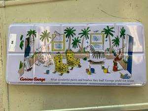 lot 64 image: Curious George Painting Kit