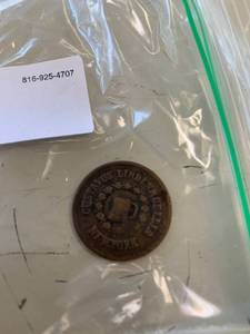 lot 79 image: 1863 Trade Token Coin