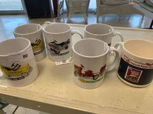 lot 90 image: Hallmark Murray Truck Mugs and Post Mug