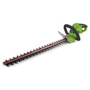 lot 11761 image: Greenworks 22-Inch 4Ah Corded Hedge Trimmer HT04B00
