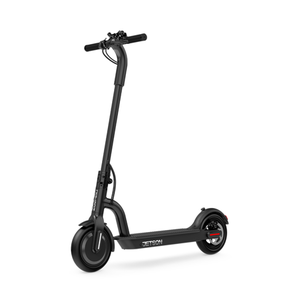 lot 11821 image: Jetson Eris Folding Electric Scooter-Adult Scooter-Phone Holder-LCD Display-Motorized Scooter, Black