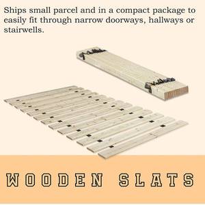 lot 11823 image: Standard Mattress Support Wooden Bunkie BoardSlats, Queen