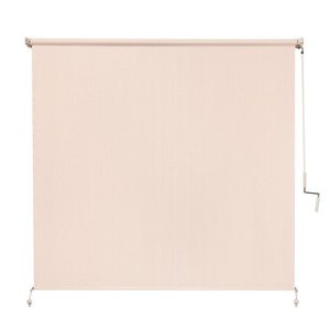 lot 11862 image: Coolaroo 96 x 72 Crank Operated Beige Roller Sun Shade