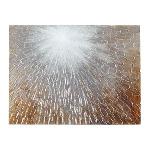 lot 11883 image: Signature Design by Ashley Elaina Abstract Neutral Tone Wall Art, Textured, 35.537
