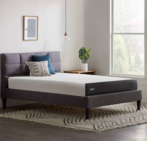lot 11938 image: Lucid 8 Inch Gel Memory Foam-Mattress, Twin
