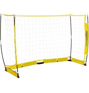 lot 11947 image: Amazon Basics Portable Easy-Up Soccer Goal, 84
