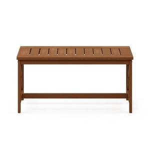lot 11950 image: Furinno Tioman Hardwood Coffee Table with X Leg in Teak Oil