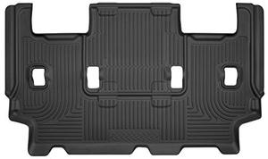 lot 9653 image: Husky Liners Fits 2007-17 Ford Expedition EL, 2007-17 Lincoln Navigator L Weatherbeater 3rd Seat Floor Mat,Black,14321