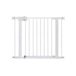 lot 5466 image: Safety 1st - Easy Install Walk-Through Gate - White